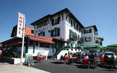 Hotel Lafon - Face A L'Ocean Hendaye Exterior foto